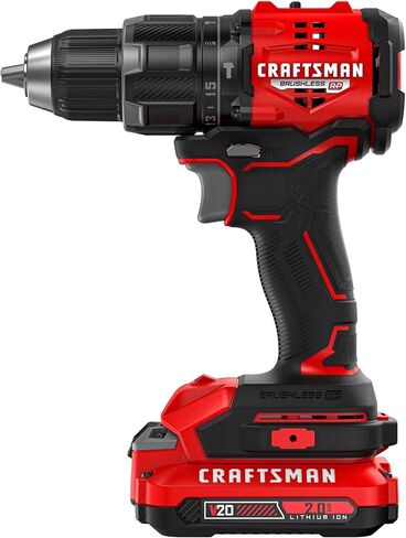 CRAFTSMAN V20* Brushless RP Compact 1/2-in Hammer Drill Kit (CMCD716D1) in Kuwait