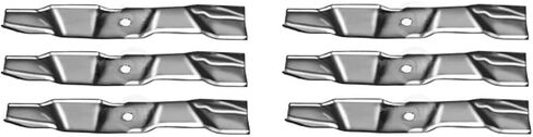 6 Pack Mulcher Blades Fits 103-6391 103-6391-S,Replacement for Rotary OEM in Kuwait
