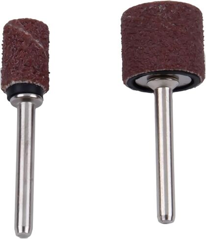 22Pcs Sanding Drum Kit with Extension Rods, 8x13mm & 13x14mm Abrasive Sleeves and Mandrels for Rotary Tools, Metal Wood Polishing Grinding Deburring Accessories Set in Kuwait