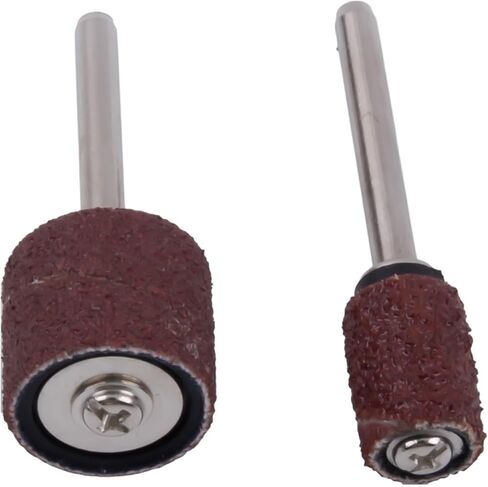 22Pcs Sanding Drum Kit with Extension Rods, 8x13mm & 13x14mm Abrasive Sleeves and Mandrels for Rotary Tools, Metal Wood Polishing Grinding Deburring Accessories Set in Kuwait