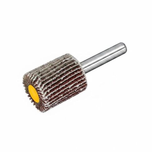 Grinding Wheel Flap Sander Power Tool Accessory Gritty Drum Structure Shank for Efficient Rust Removal Wood Carving Smoothing Suitable for Workshop Garage DIY Projects, 20 6MM 60 Mesh in Kuwait