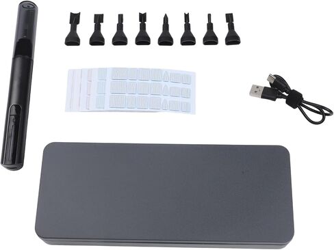 Electric Rotary Sander Kit With 8 Heads And 7 Grits 5400 RPM Reciprocating Polishing Pen For Precision Finishing On 3D Prints And Models in Kuwait