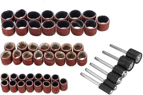 Hand Power Tool Accessories For 51Pcs Drum Sanding Kit Drill Bits Abrasive Tools Accessories Sandpaper Rotary Tools in Kuwait