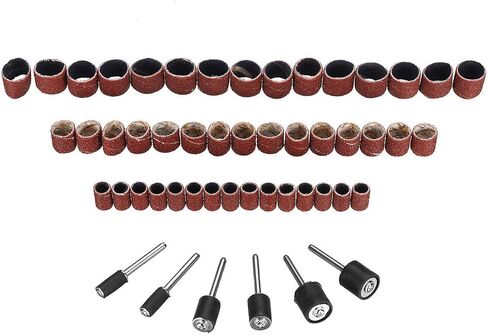 Hand Power Tool Accessories For 51Pcs Drum Sanding Kit Drill Bits Abrasive Tools Accessories Sandpaper Rotary Tools in Kuwait