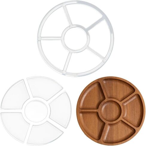Heart Tray Router Template Woodworking Drawing Inlay Templates Clear Acrylic Template for DIY Wooden Plate Home Decor 11 x 10.6inch in Kuwait