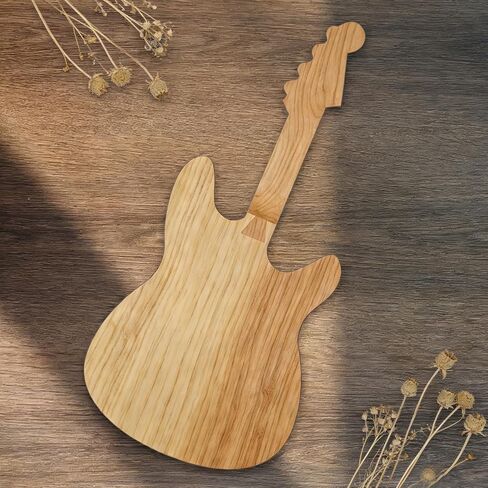 Acrylic Guitar Serving Board Router Template, Woodworking DIY Craft Tracing Guide Tool, Kitchen Router Inlay Template with Film for Creating Unique Inlays in Signs in Kuwait
