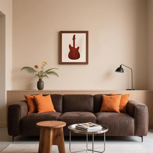 Acrylic Guitar Serving Board Router Template, Woodworking DIY Craft Tracing Guide Tool, Kitchen Router Inlay Template with Film for Creating Unique Inlays in Signs in Kuwait