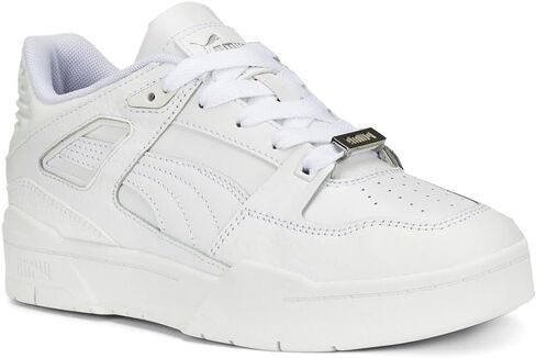 PUMA Womens Slipstream Leather Lace Up Sneakers Shoes Casual - White in Saudi Arabia