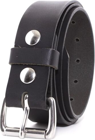 Top Notch World Genuine Veg Oil Tan Full Grain Leather-Mens Belts Handmade By Amish-Heavy Duty Mens Belt 1.5 Wide 14 Oz in Saudi Arabia