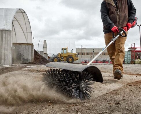 Bristle Brush, Yard Broom fits Milwaukee 49-16-2741 M18 Fuel Quik-Lok Bristle Brush Attachment -Bare Tool in Kuwait