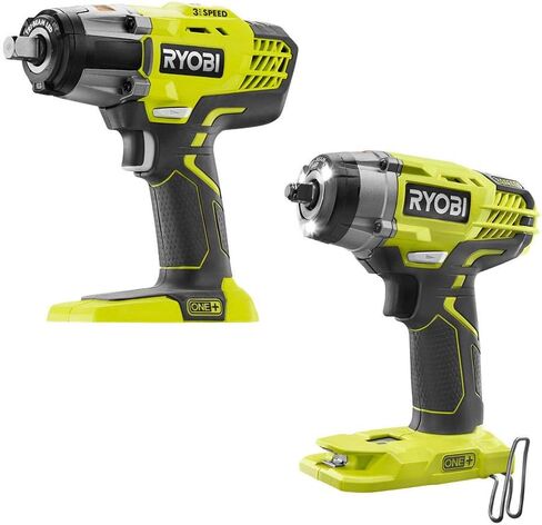RYOBI P1935N 18-Volt ONE+ Cordless Combo Kit with 3-Speed 1/2 in. Impact Wrench and 3/8 in. 3-Speed Impact Wrench (Tools Only) in Kuwait