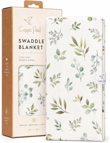Copper Pearl Large Premium Knit Baby Swaddle Receiving Blanket Haven in Kuwait