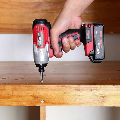 Hyper Tough AQ90104G 20-Volt Max Lithium-ion Cordless 2-Tool Combo Kit in Kuwait