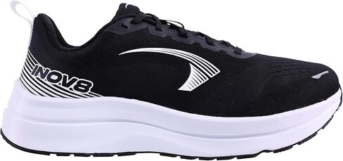 inov-8 Women's Roadfly Max Sneaker, Black/White, 9 in Kuwait