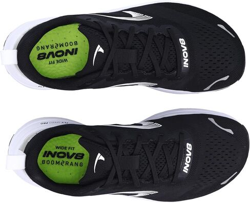 inov-8 Women's Roadfly Max Sneaker, Black/White, 9 in Kuwait