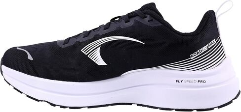 inov-8 Women's Roadfly Max Sneaker, Black/White, 9 in Kuwait