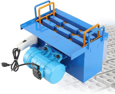 Cement Block Forming Machine, 550W 2800RPM, 400 * 150 * 200mm Brick | Soil Block Maker, Extrusion Brick Machine, for Home Use, DIY Concrete Paver, Garden Wall, Farm in Kuwait