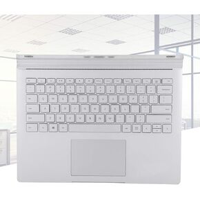 Keyboard for Surface Book 1 1704 1705, Replacement Keyboard for Microsoft, Multifunctional Keyboard Comfortable Typing, QWERTY Layout(Silver)
