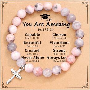 Christian Graduation Gifts 2024 for Her Girls Women 5th 8th Grade High College Middle School Graduation Gift for Granddaughter Daughter Niece Best Friends
