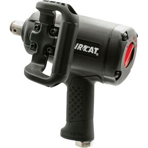 AirCat 1870-P-6: 1" Low Weight Pistol Impact Wrench W/6" Ext. Anvil 2100 Ft-Lbs