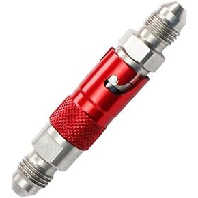 Stainless Steel Motorcycle AN3 3AN Front Brake Fluid Quick Removal Cover Replace Brake Line Disconnect Fitting Dry Break Coupling