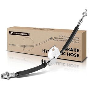 A-Premium Front Driver Brake Hydraulic Hose Compatible with Select Ford Models - For F-150 2015 2016 2017 2018 2019 - Replace# JL3Z2078A