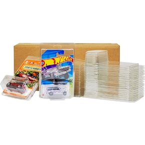 24 Pack for Hot Wheels. & Matchbox. Enhance Your Display and Storage Experience with Protector Cases, 6.5" x 4.25 (24)