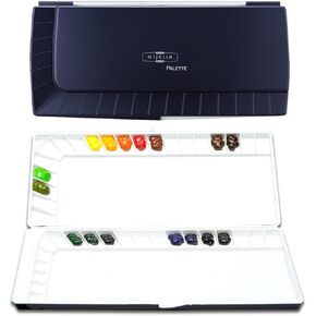 Mijello MWP-3040 Silver 40 Watercolor Stain Resistant Palette