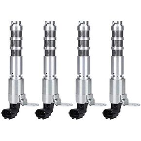 Engine Variable Valve Timing Solenoid VVT Valve for Select 3.0L or 3.6L Buick Cadillac Chevrolet GMC Pontiac Saturn (Replaces 12586722 12636175 12615613) (Pack of 4)