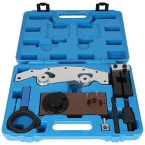 Double Vanos Twin Alignment Timing Locking Tool Kit Engine Timing Locking Tools with Carry Case Compatible with BMW M52TU M54 M56
