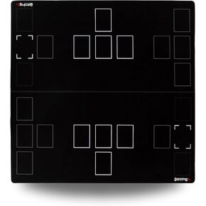 The Gaming Mat Company 2 Player Flesh and Blood TCG Playmat- Deluxe 28.3" x 28.3" x 0.16" Compatible with Flesh & Blood TCG Cards - Flesh and Blood Playmat with Zones- Waterproof FAB Card Game Playmat
