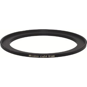 Brass 95mm to 112mm Step Up Filter Ring Adapter 95 112 Luzid