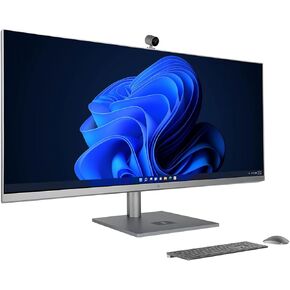 HP Envy 34" IPS Anti-Glare WUHD (5120x2160) All-in-One Desktop Computer - 11th Gen Intel Core i7-11700 8-Core up to 4.90 GHz CPU, 32GB DDR4 RAM, 512GB NVMe SSD, GeForce GTX 1650 4GB, Windows 11 Pro in Kuwait