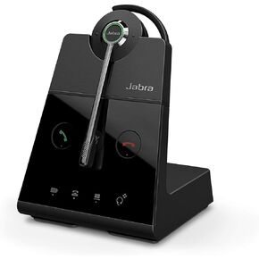 Jabra Engage 65 Flex Wireless Convertible Headset - Noise Cancelling, Dual Connectivity, Lightweight and Comfortable (Renewed)