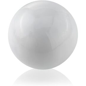 Modern Day Accents 4390 Bola Poppy Red Sphere, Aluminum, Filler, Orbs Decorative Balls, Tabletop Modern Decor, Decorative Balls for Centerpiece Bowls, Home Office, Decor, 3-inch Ball