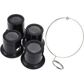 Sewroro Jewelry Tools Jewelry Tools Magnifier Eye Watch Repairing Head Band Glass Jewelers Magnifying Glass Watchmakers with LED Eye 5X 10X 15X 20X Random Color Precision Tools Multitools