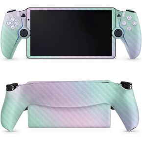 Carbon Fiber Gaming Skin Compatible with PS5 Portal Remote Player - Battle Ball - Premium 3M Vinyl Protective Wrap Decal Cover - Easy to Apply | Crafted in The USA by MightySkins