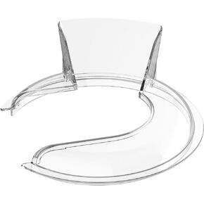 FGREEBLE Pouring Shield for KitchenAid 4.5 and 5 Quart Tilt-Head Stand Mixer, Suitable for KitchenAid 4.5-5QT Bowl(Stainless Steel, Glass and Ceramic), As Kitchen Aid Accessories and Attachments