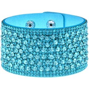 Fuqimanman2020 Bangle Leather Bracelet Fashion Rhinestone Wide Edge Bracelet for Women Girls Boho Charm Wrap Cuff Bangle Bracelet Christmas Birthday Jewelry Gift
