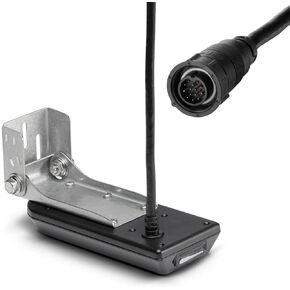Humminbird 710265-1 XM 14 20 MSI T (SOLIX MEGA Side Imaging, MEGA Down Imaging) 2D with Temperature Transom Mount Transducer