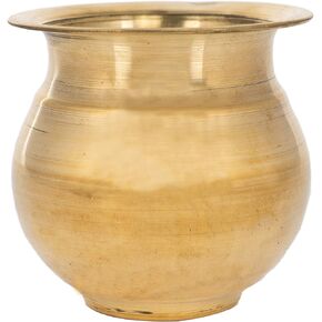 Roy Brass PUJA Ghat | MANGAL Kalash | Devi GHOT | LOTA, ROYS-ITEM-R-001