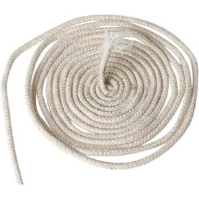 Kerosene Oil Lamp Wicks Burner, Alcohol Wick Rope Cotton Wick ,Round Cotton,Candle Lamp Burner Replacement 3m Length,10mm/ 3/8 Inch Diameter