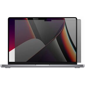 شاشة خصوصية مغناطيسية من nozza لجهاز MacBook pro 2021 مقاس 16 بوصة، فلتر كمبيوتر محمول مضاد للوهج ومقاوم للخدش، متوافق مع جهاز Macbook Pro 16 بوصة 2021، سهل التشغيل/الإيقاف in Kuwait