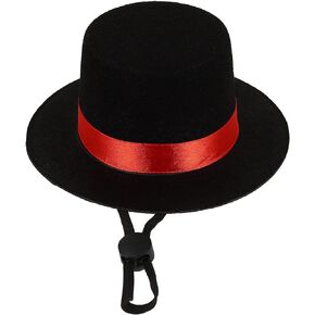 BinaryABC Halloween Pet Costume Hat,Halloween Pet Top Hat,Cat Puppy Dog Halloween Party Costume Accessories