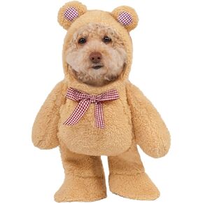 Rubies Walking Teddy Bear Pet Costume, Small for Themed Parties and Halloween