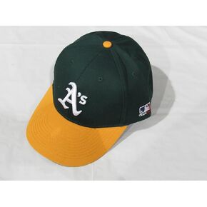Oakland Athletics/A's (Home - Green/Yellow) ADULT Adjustable Hat MLB Officially Licensed Major League Baseball Replica Ball Cap