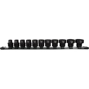 Astro Pneumatic - 11Pc 1/2" Drive Low Profile Nano Impact Sockets - SAE (model: 78211)