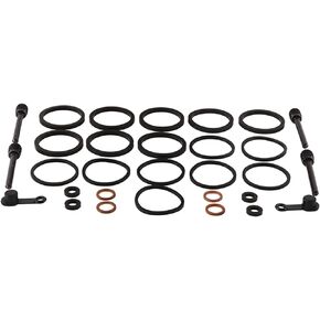 New All Balls Racing Front Caliper Rebuild Kit 18-3145 Compatible With/Replacement For Kawasaki ZX 6R 03-04