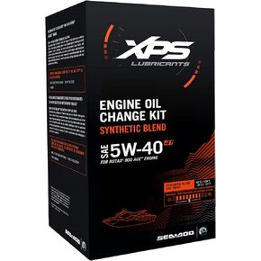 Sea-Doo New OEM, 4T 5W-40 Synthetic Oil Change Kit, Rotax 900 ACE, 9779250