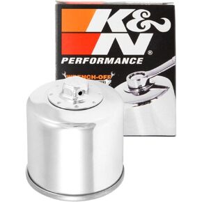 K&N Motorcycle Oil Filter: High Performance, Premium, Designed to be used with Synthetic or Conventional Oils: Fits Select Honda, Kawasaki, Polaris, Yamaha Motorcycles, KN-204C